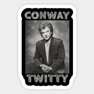 Conway Twitty Sticker